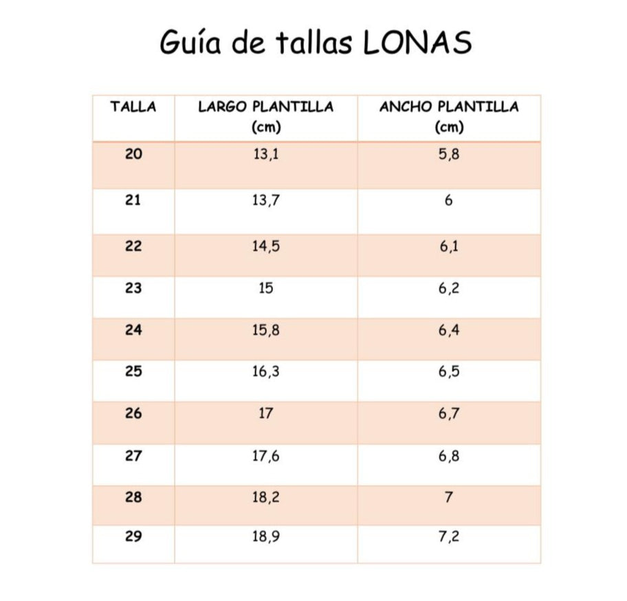 Guia de Tamanhos