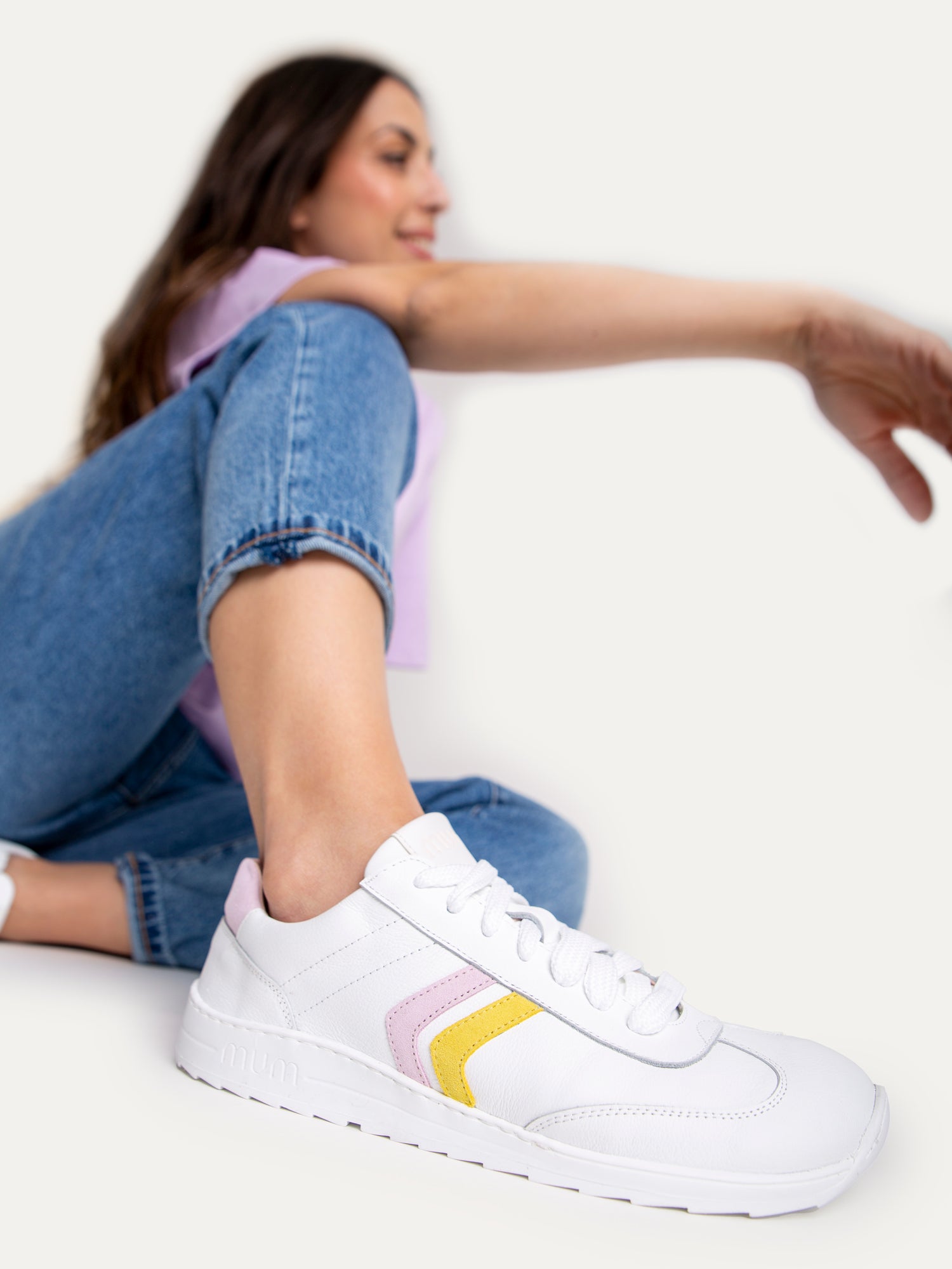 Sapatilhas Inês Saffron- Mum barefoot