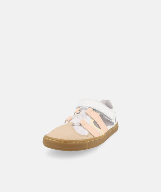 Sandálias Jamaica Branco e Rosa- Blanditos By Crio's