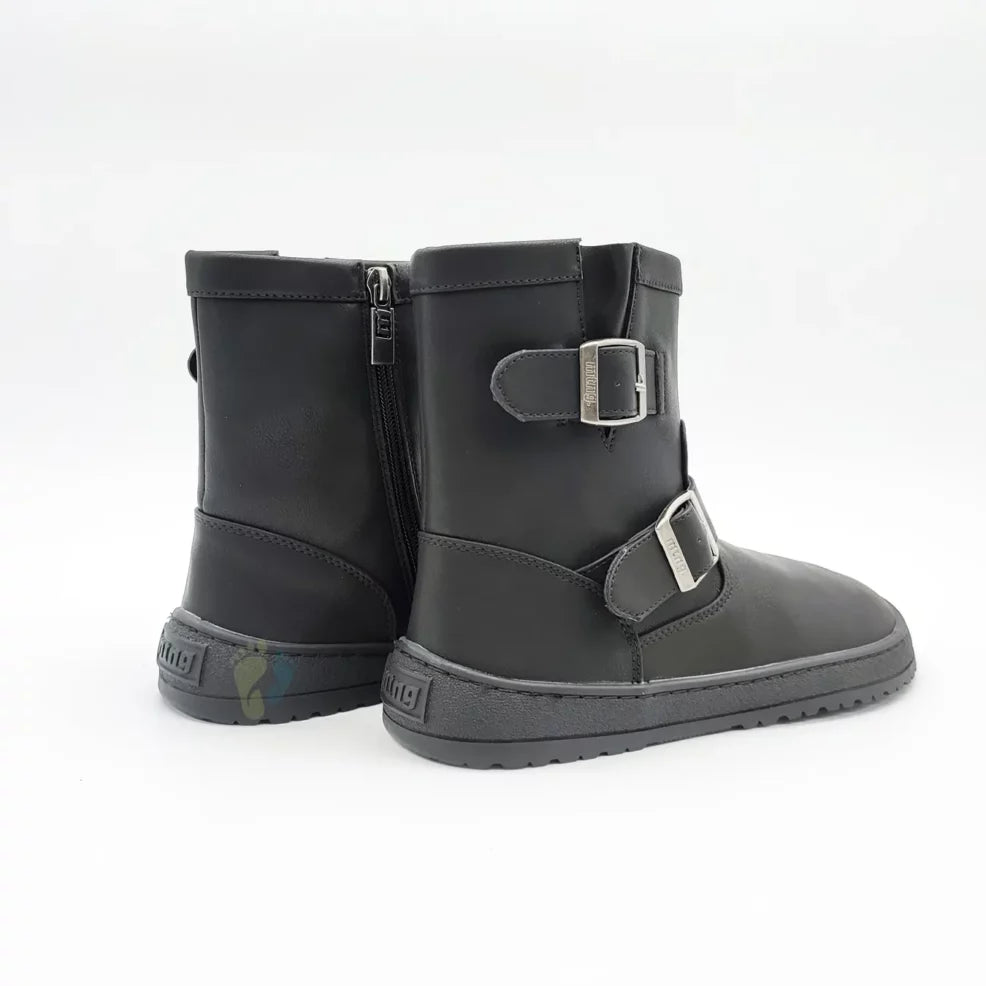 Botas Mustang Free Kids - Panama Preto