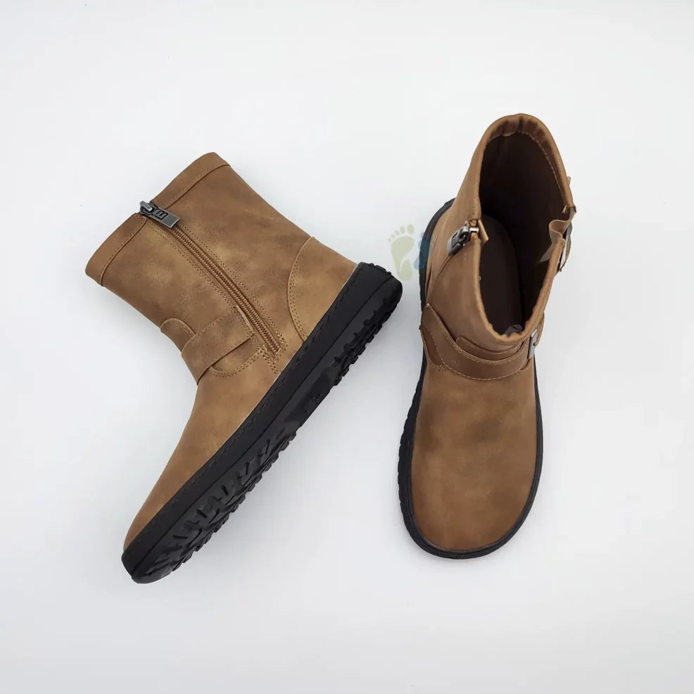 Botas Mustang Free Kids - Panama Castanho