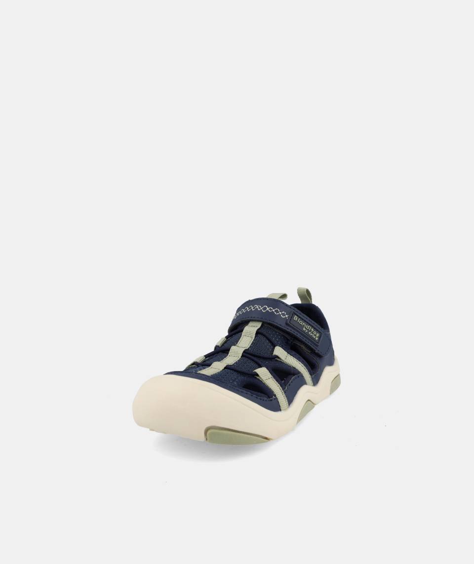 Sandália Vegan Olimpo Navy- Blanditos By Crio's