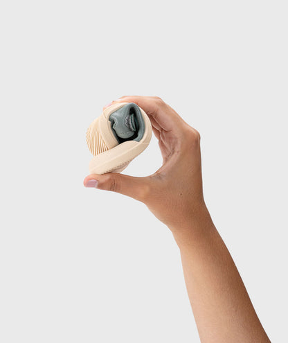 Sandália de pele Verde-Igor