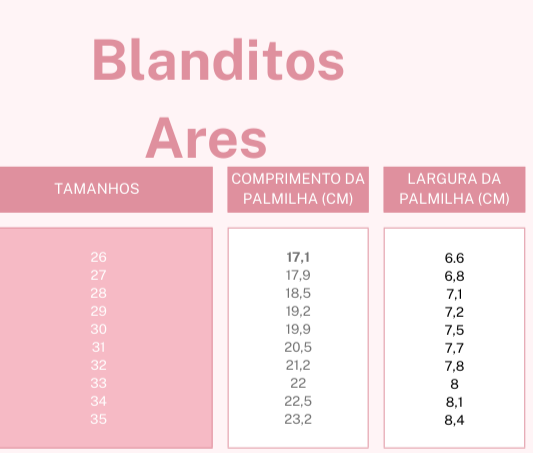 Sapatilhas Venus Rose-Blanditos By Crio's