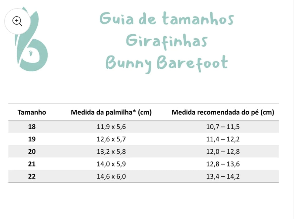 Guia de Tamanhos