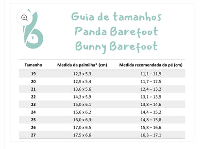 Sapatilha Panda Barefoot Verde