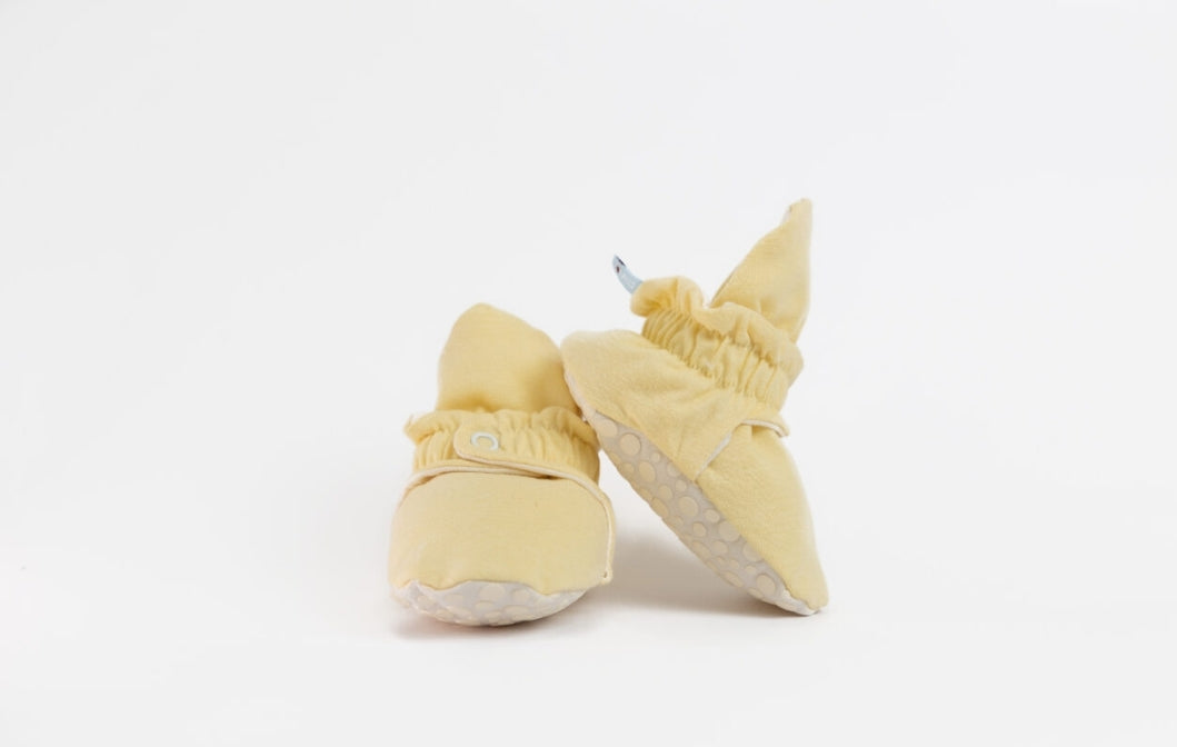Baby Booties Lemon Curd- Zás Trás for Babies