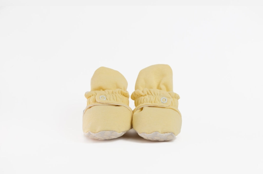 Baby Booties Lemon Curd- Zás Trás for Babies
