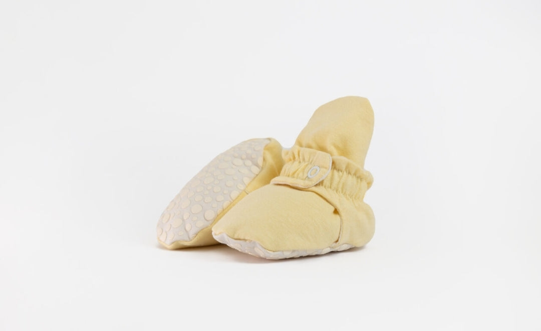 Baby Booties Lemon Curd- Zás Trás for Babies