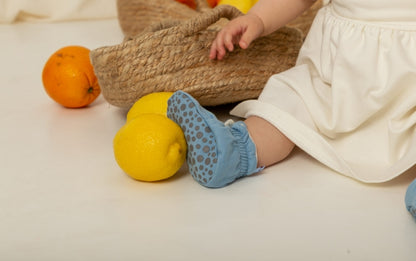 Baby Booties Blue Marshmallow- Zás Trás for Babies