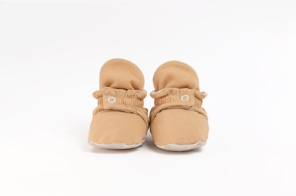 Baby Booties Cappuccino Cream- Zás Trás for Babies