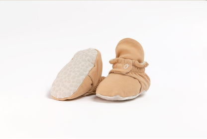 Baby Booties Cappuccino Cream- Zás Trás for Babies
