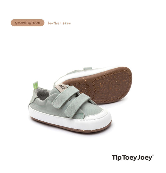 Ténis Bossy Sálvia Canvas (Vegan)-Tip Toey Joey