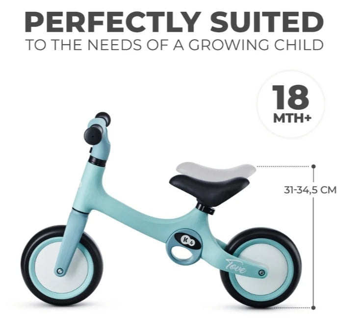 Bicicleta KINDERKRAFT Tove Menta