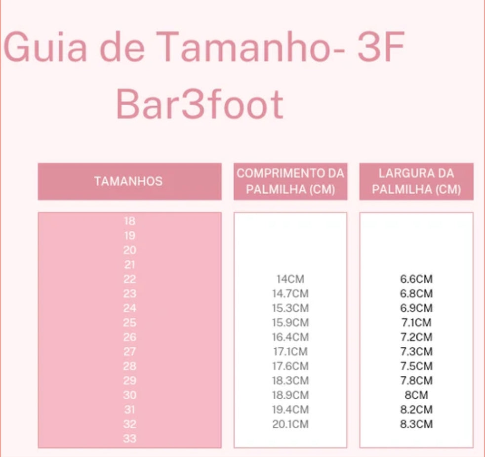 Guia de Tamanhos