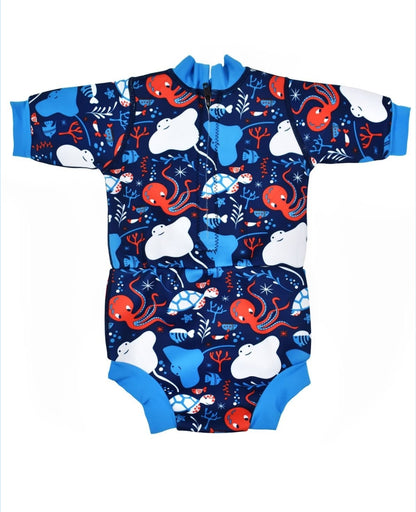 Splash About Happy Nappy Under The Sea - Fato Térmico com mangas