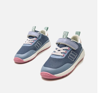 Sapatilhas Desportivas Vegan Mustang- azul claro e rosa