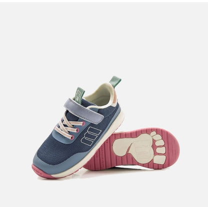 Sapatilhas Desportivas Vegan Mustang- azul claro e rosa
