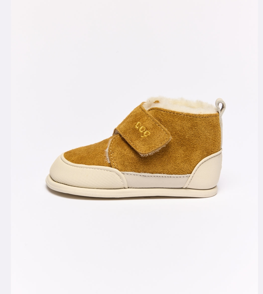 Botas com pêlo Mustarda - Coucouçava