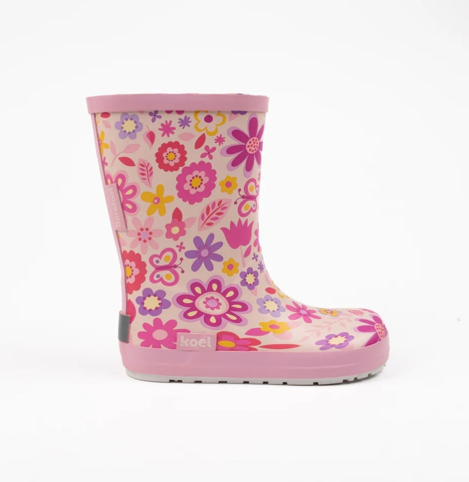 Galochas Wellie Fuchsia Flowers- Koel