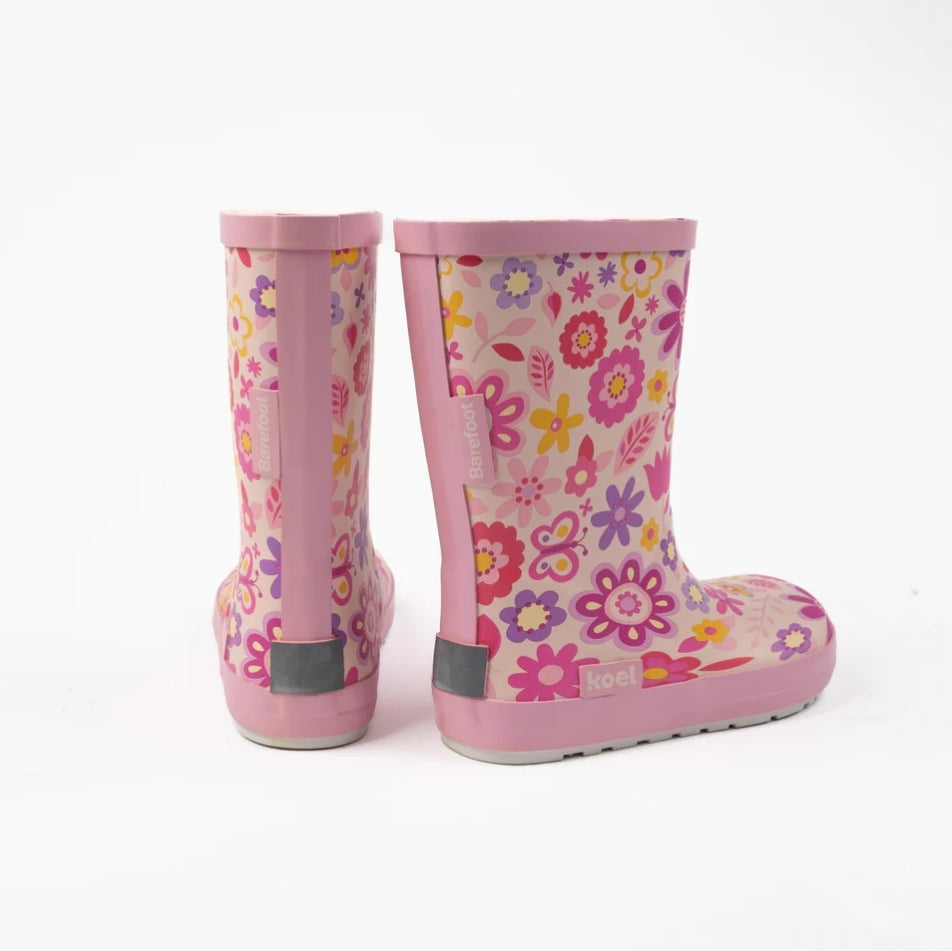 Galochas Wellie Fuchsia Flowers- Koel