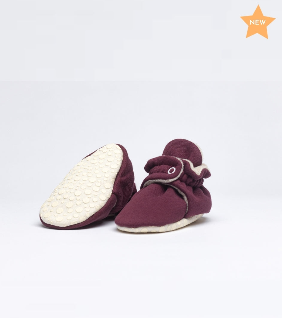 Baby Booties Fluffy Cherry Pie - Zás Trás for Babies