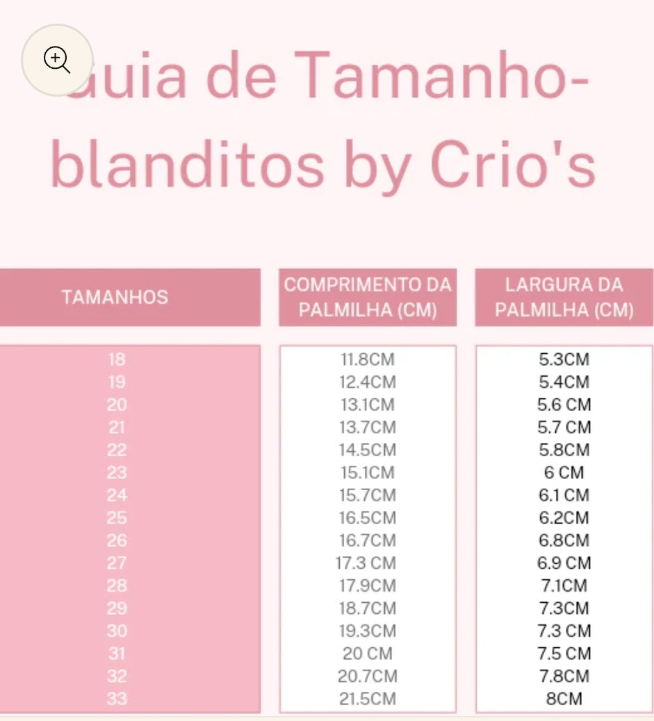 Guia de Tamanhos