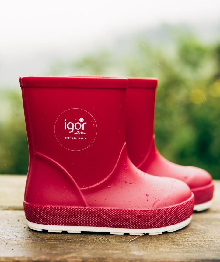 Galochas Yogi Náutico Rojo-Igor