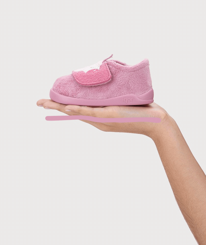 Pantufas Homie unicórnio rosa-Igor