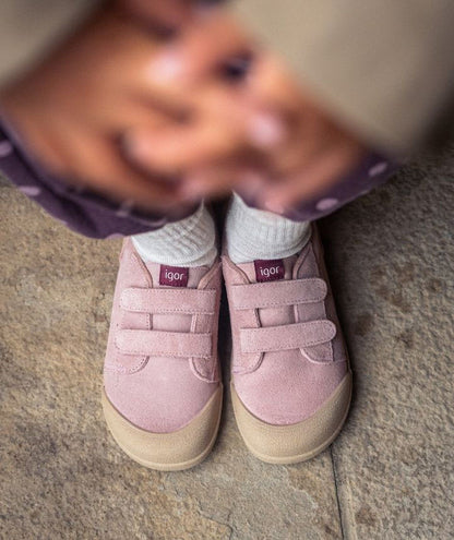 TENNIS SUEDE ROSA-Igor