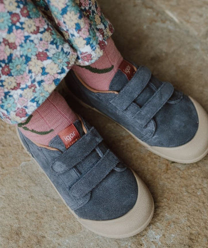 TENNIS SUEDE GRIS AZ-Igor