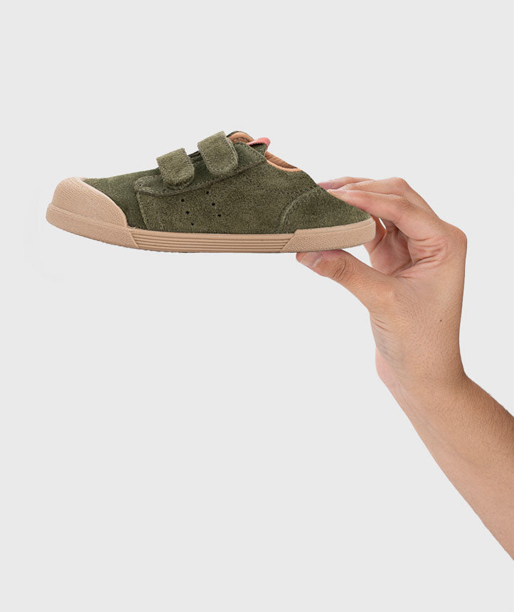 TENNIS SUEDE Kaki-Igor