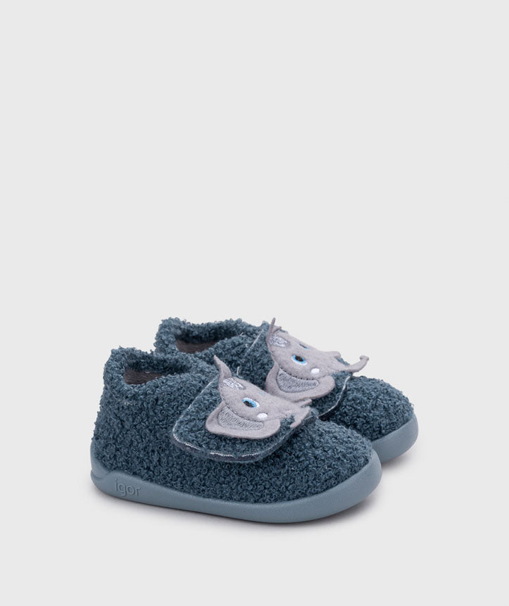 Pantufas Homie Elefante Azul -Igor