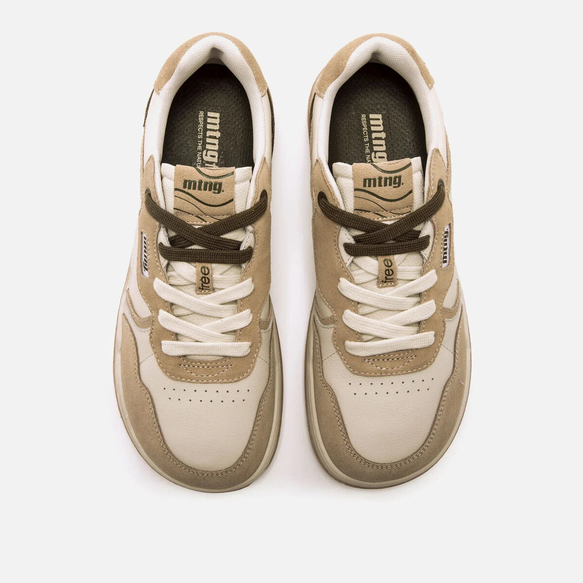Sapatilhas Mustang free miami -Suede Beige