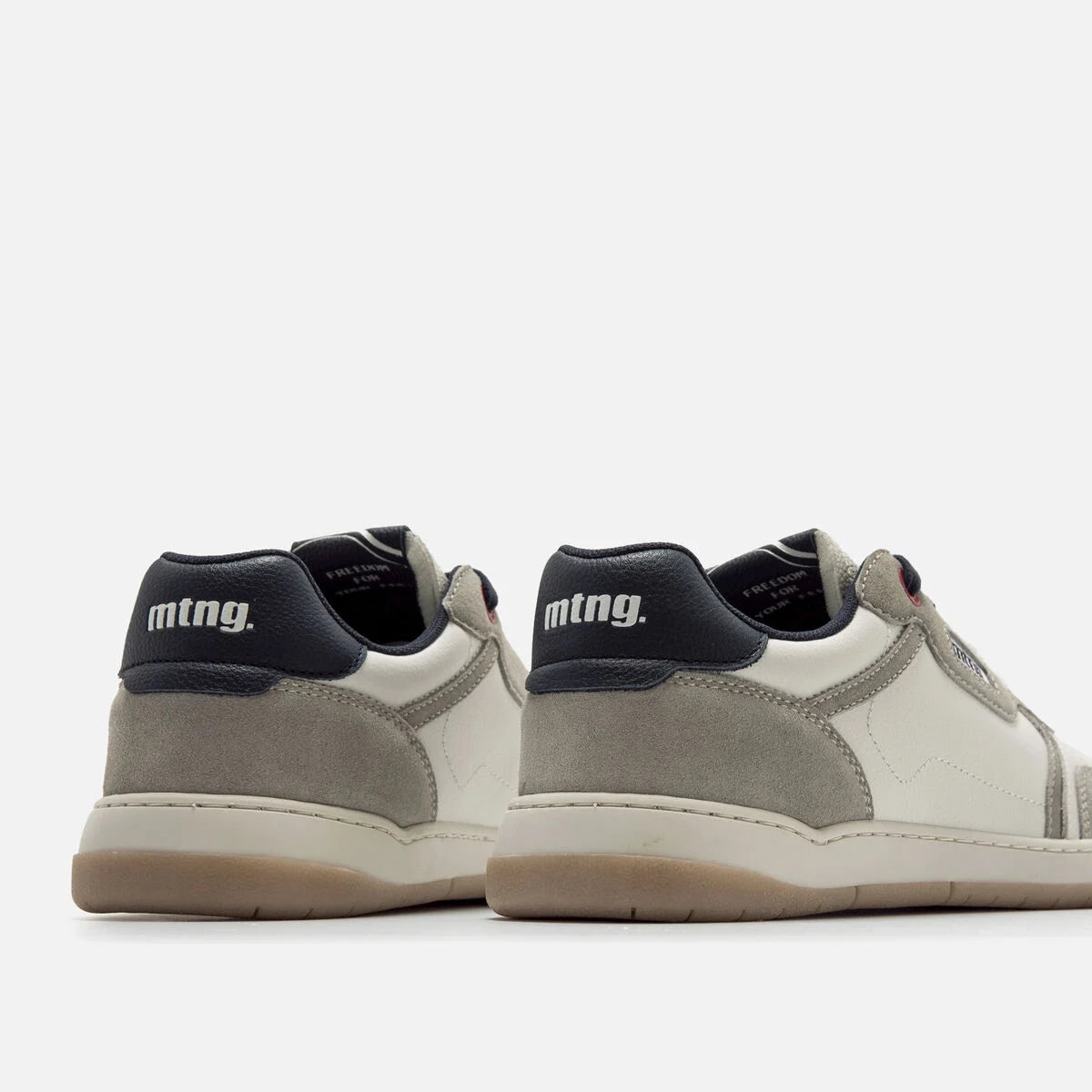 Sapatilhas Mustang free miami -Suede Off White