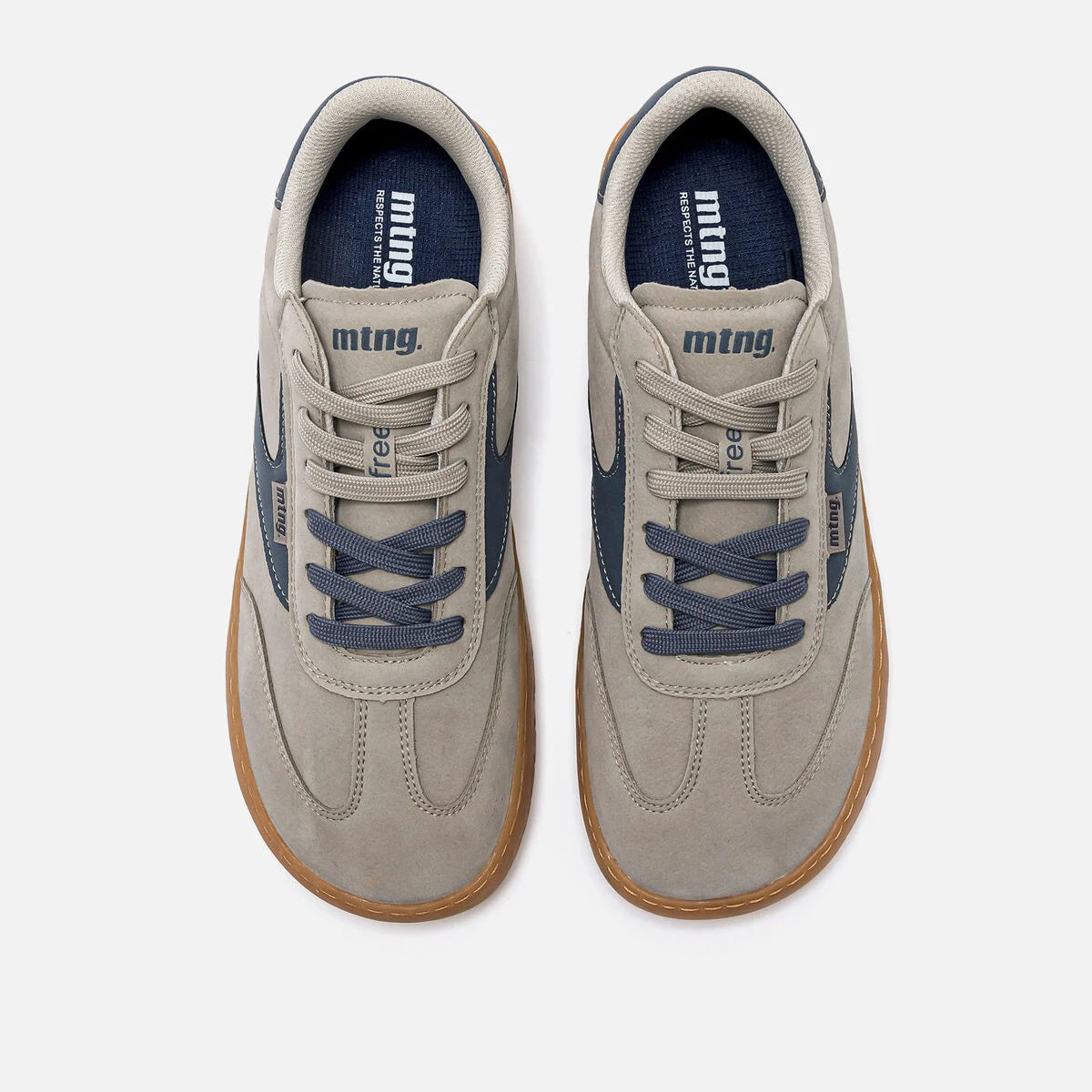 Sapatilhas Mustang free Jym-LOTTOS GRIS/SHANVY MARINO
