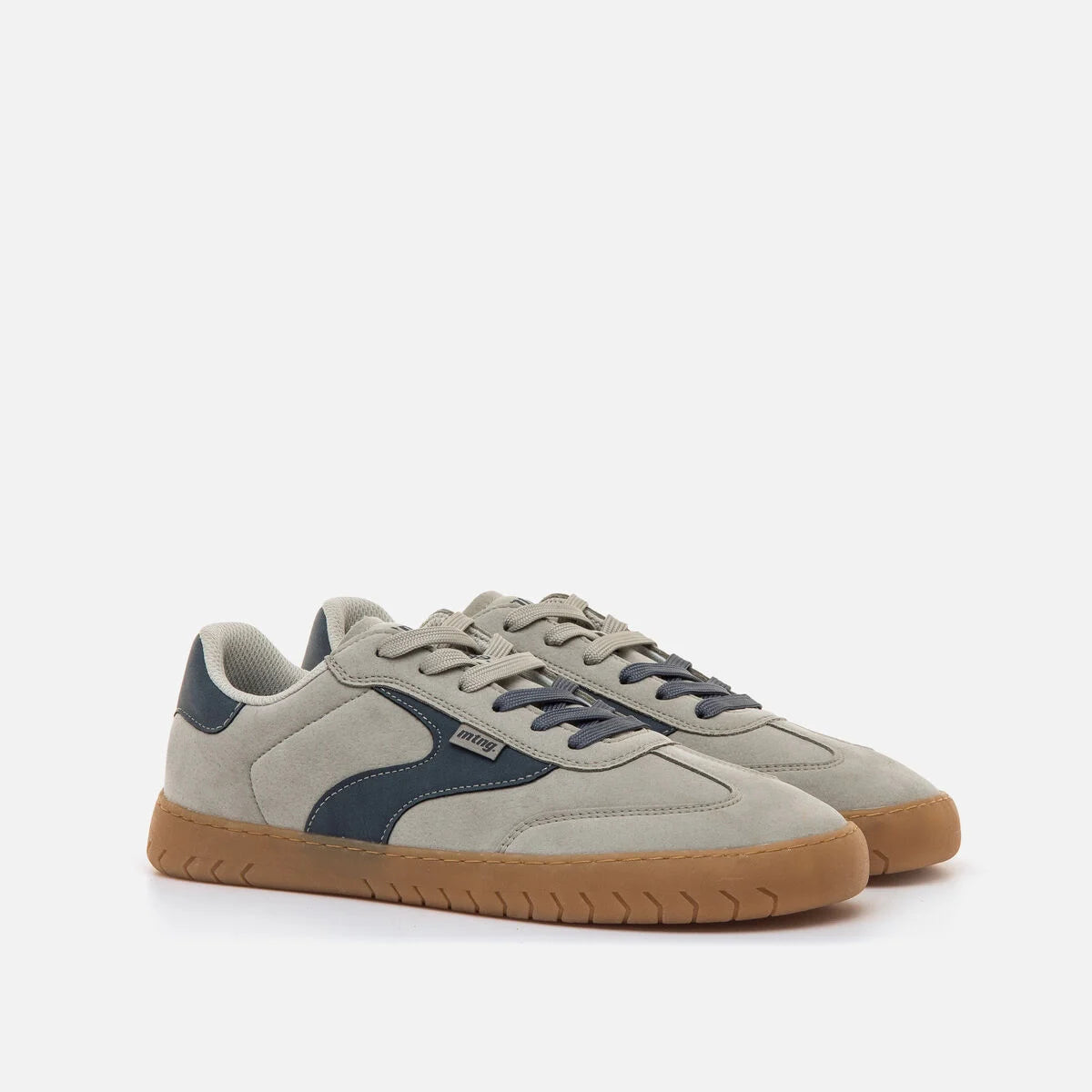 Sapatilhas Mustang free Jym-LOTTOS GRIS/SHANVY MARINO