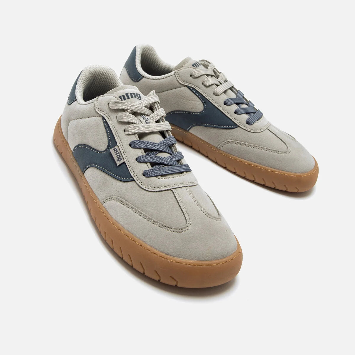 Sapatilhas Mustang free Jym-LOTTOS GRIS/SHANVY MARINO