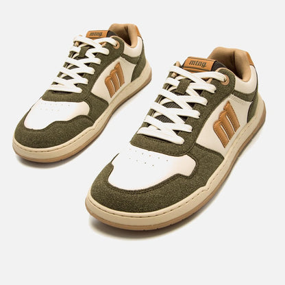 Sapatilhas Mustang free miami - Plity Kaki