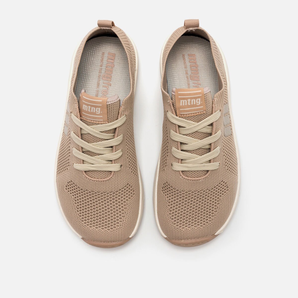 Sapatilhas Mustang free Apolo-Knit Nude