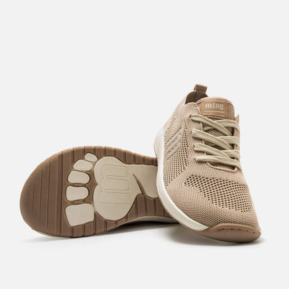 Sapatilhas Mustang free Apolo-Knit Nude