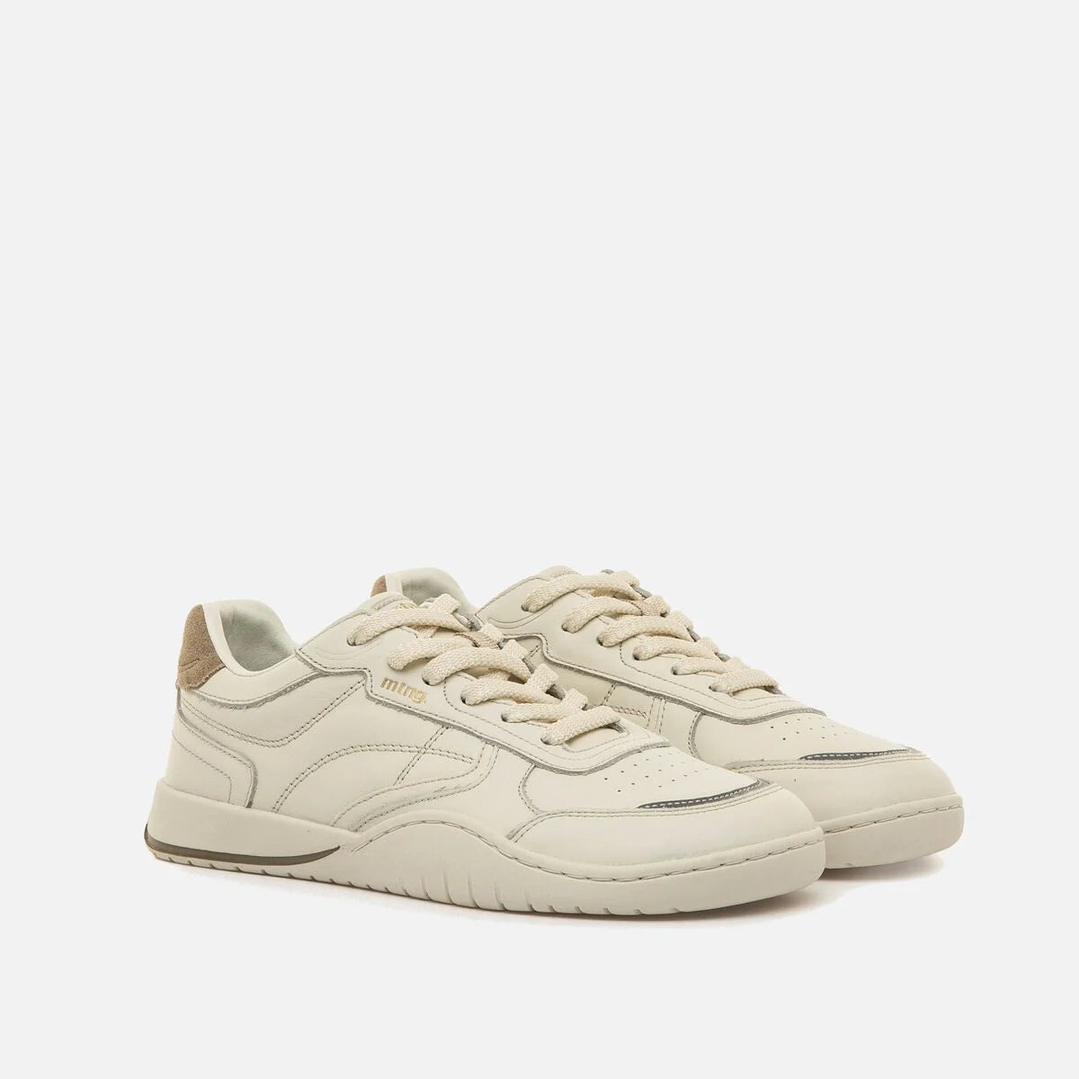 Sapatilhas Mustang free-Nappa Leather Crudo/Cow Suede Arena