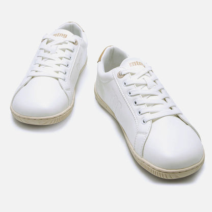 Sapatilhas Mustang free aria - branco e camel