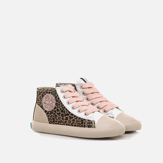 Sapatilhas Botim Mustang Free Kids- Leopardo Crudo