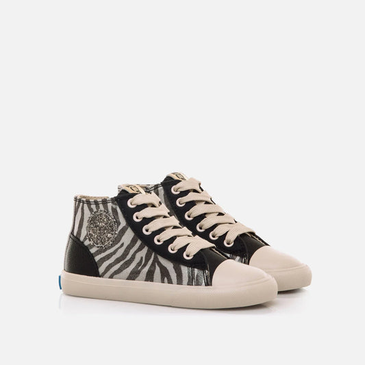Sapatilhas Botim Mustang Free Kids- Tiger off White