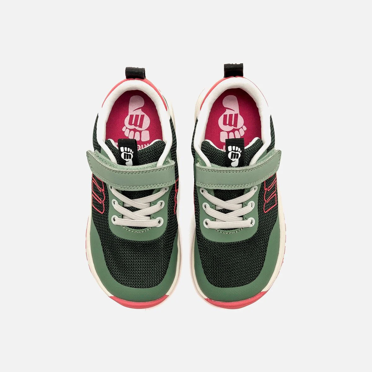 Sapatilhas Desportivas Mustang Free Kids- TPU Verde/Fuscia