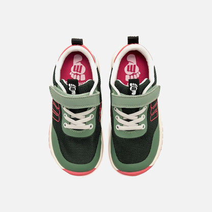 Sapatilhas Desportivas Mustang Free Kids- TPU Verde/Fuscia