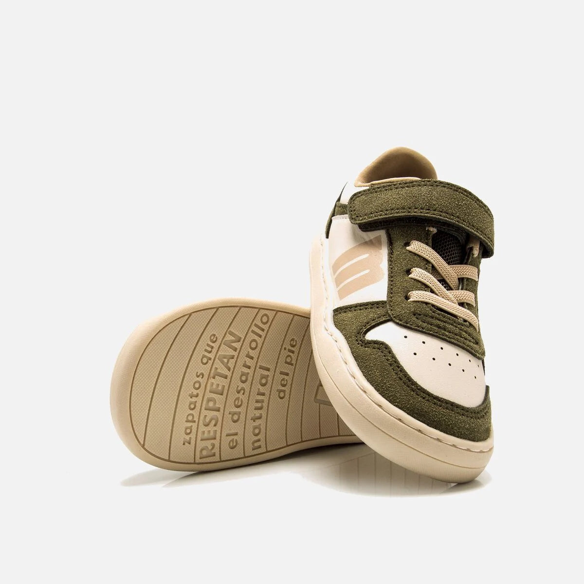 Sapatilhas Mustang Free Kids-Plity Kaky