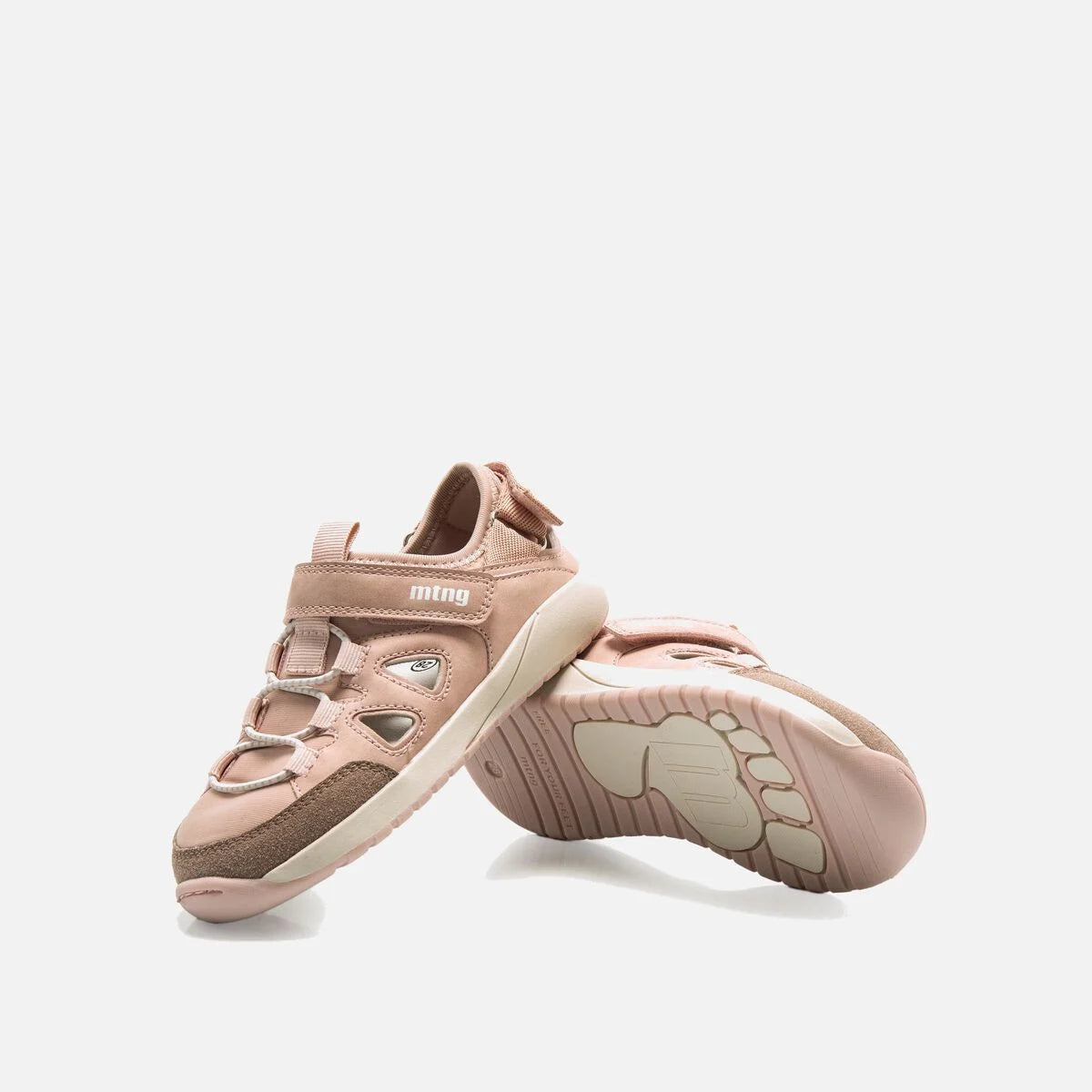 Sandálias Sneakers Free Kids- Bruma Nude