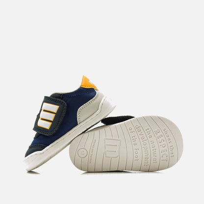Sapatilhas Mustang Free baby- Azul e laranja